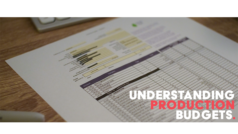 Production Budget Top Sheet